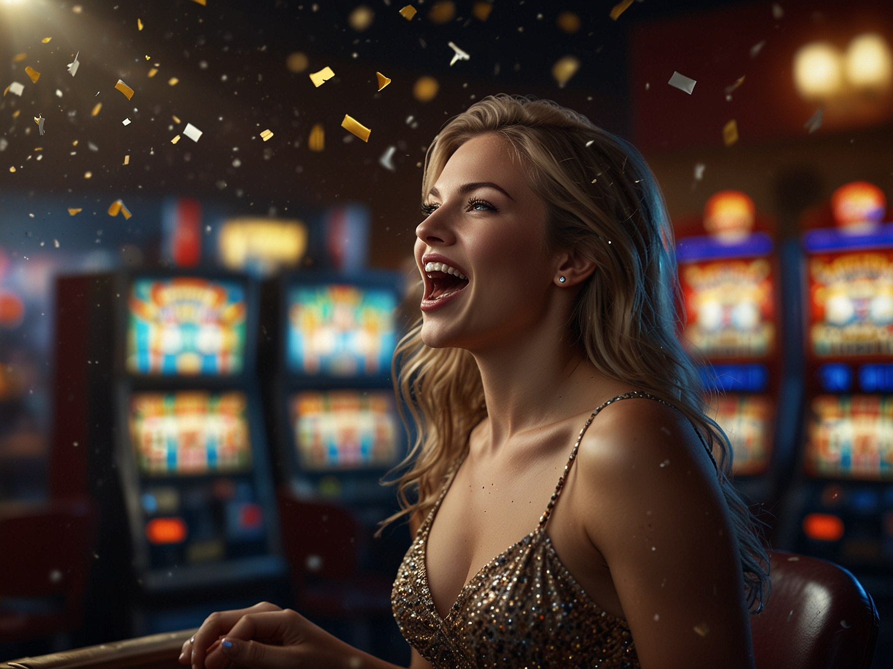 Ojo Casino hero with players celebrating